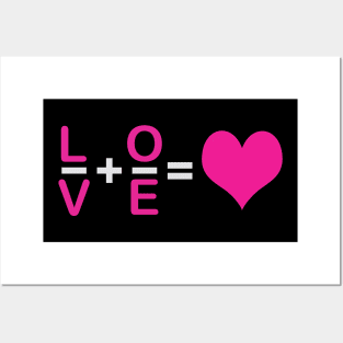 Love Equation Posters and Art